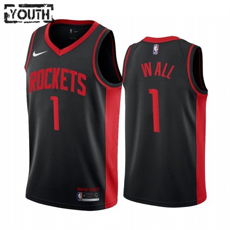 Houston Rockets John Wall 1 2020-21 Earned Edition Lasten Pelipaidat Swingman
